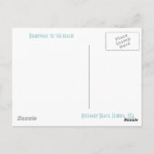 ローズマリービーチボードウォーク ポストカード (裏面)