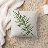 ローズマリー春ハーブ装飾用クッション クッション (ブランケット)