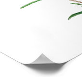 ローズマリー水彩色 ポスター (角)