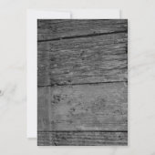 ローズマリー素朴とウッド結婚ズ 招待状 (裏面)