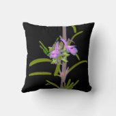 ローズマリー開花 クッション (裏面)