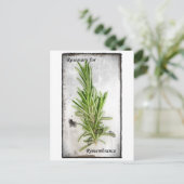 ローズマリー ポストカード (スタンド正面)