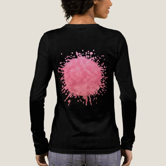 ローズライト・スティル トライブレンドTシャツ (背面)