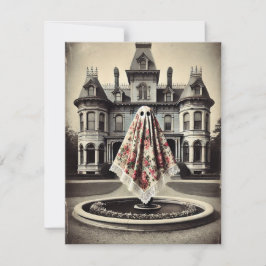 ローズヴェイル・マンションの呪い - ゴシック・ヴィクトリアン ノートカード