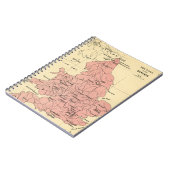 ローズ家の戦争の地図 ノートブック (左側)