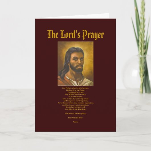 ローズ祈りの言葉 カード (正面)