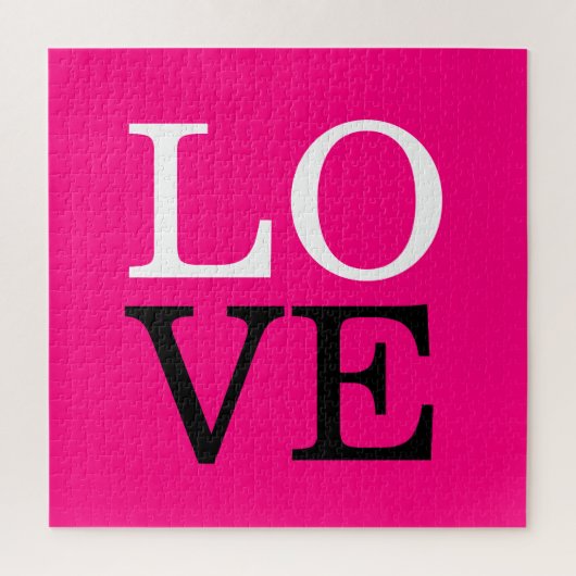 ローズ背景ラブウェディング ジグソーパズル (縦)