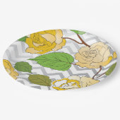 ローズ11 ペーパープレート (アングル)