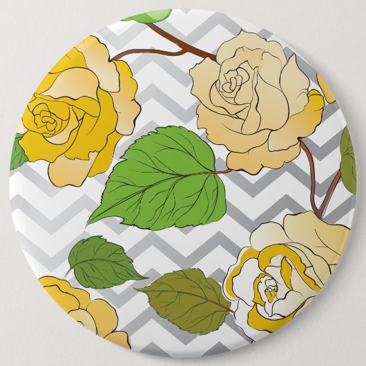 ローズ11 缶バッジ (正面)