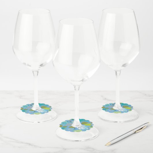 ローズ23 ワイングラスタグ (セット)