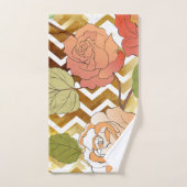 ローズ28 バスタオルセット (ハンドタオル)