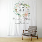 ローズ・ガーランド 25周年記念 フォトブース 背景 タペストリー (インサイチュ)