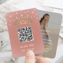 ローズ クイーンセニョーラ クラウン スキャンしてね QR RSVP