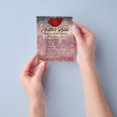 ローズ グリッター キス リップス 価格表 グリッター チラシ (手)