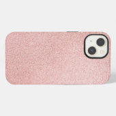 ローズ グリッター スパークル iPhoneケース (裏面横)