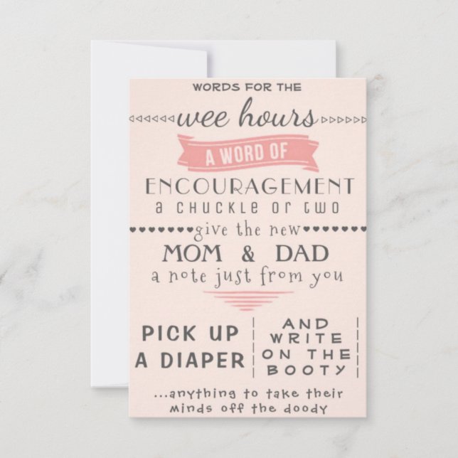 ローズ＆グレイ　アクティビティカード (正面)