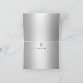 ローズ＆ジュエル シルバー 25周年感謝 サンキューカード (内部)