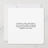 ローズ ソブラエティ チップ | 12 ステップ リカバリー カード (裏面)