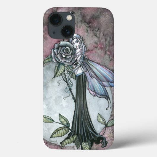ローズ・フェアリー・ファンタジー・アート・作品・妖精 Case-Mate iPhoneケース (裏面)