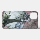 ローズ・フェアリー・ファンタジー・アート・作品・妖精 Case-Mate iPhoneケース (裏面 (横))