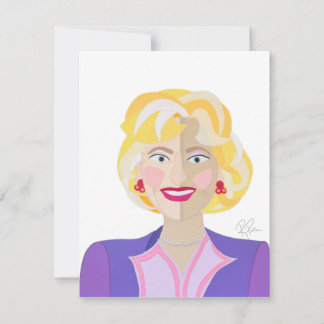 ローズ フラット サンクス カード