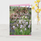 ローズ フラワー ガーデン 花 私の愛するカード カード (黄色い花)