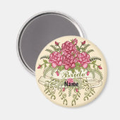 ローズ ブライド ウェディング マグネット (正面/裏面)