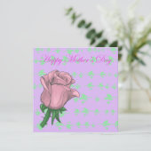 ローズ マザーズデー カード (スタンド正面)