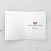 ローズ マザーズデー バレンタインデー グリーティングカード (内部)