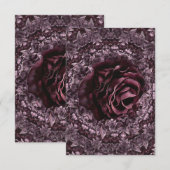 ローズ マンダラ 招待状 (正面/裏面)