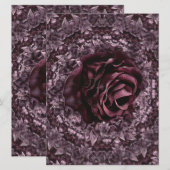 ローズ マンダラ 招待状 (正面/裏面)