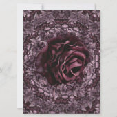 ローズ マンダラ 招待状 (裏面)