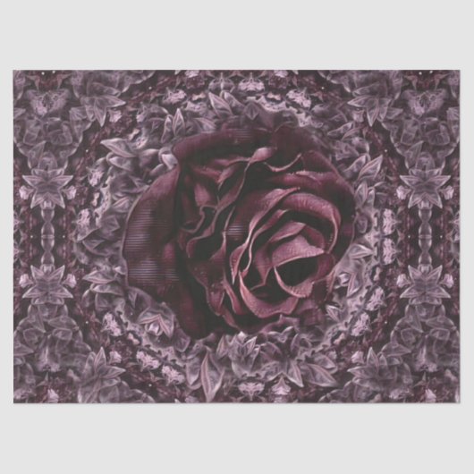 ローズ マンダラ 薄葉紙 (正面)