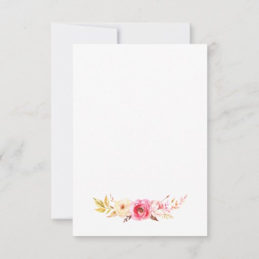 ローズ・ユニティ 招待状 (裏面)