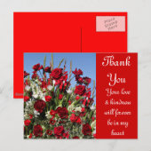 ローズ・ラ・レッド ポストカード (正面/裏面)