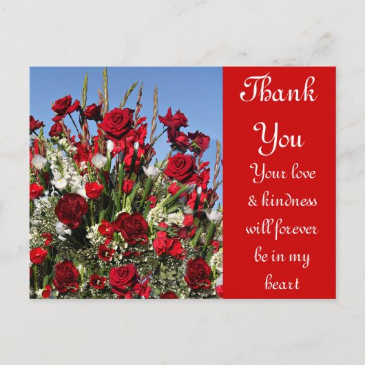 ローズ・ラ・レッド ポストカード (正面)