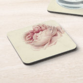 ローズ・ルース (1792) – 時を超えるヴィンテージ植物画アート コースター (左側)