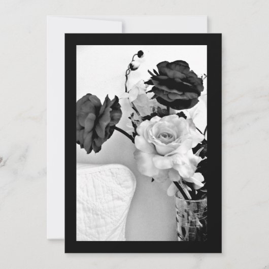 ローズ 招待状 (正面)