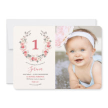 ローズ wreath 初誕生日