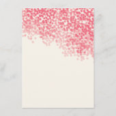 ローゼライトシャワー結婚の情報挿入カード エンクロージャーカード (裏面)