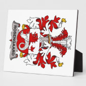 ローゼンガード家紋 フォトプラーク (側面)