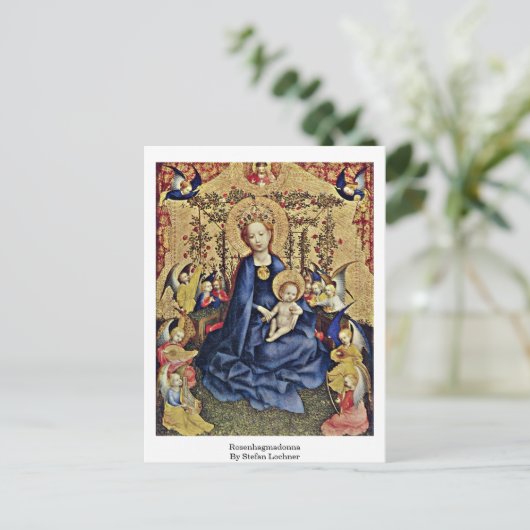 ローゼンハグマドンナバイステファンロフナー ポストカード (スタンド正面)