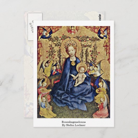 ローゼンハグマドンナバイステファンロフナー ポストカード (正面/裏面)