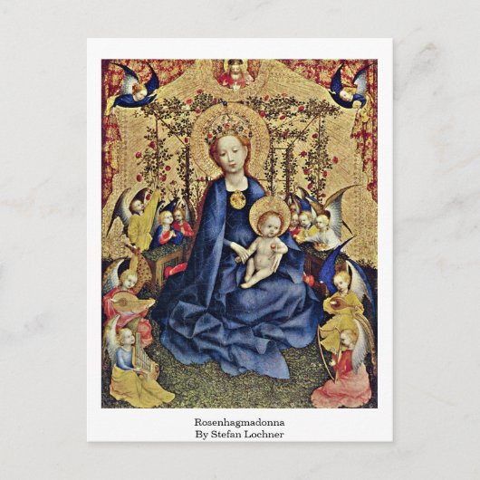 ローゼンハグマドンナバイステファンロフナー ポストカード (正面)