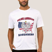 ローゼンバーグテキサス州ポーランドアメリカン Tシャツ (正面)