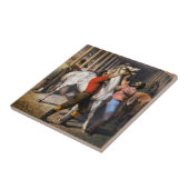 ローゼンバーグ素晴らしの東インド馬の招待者。 タイル (側面)