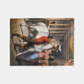 ローゼンバーグ素晴らしの東インド馬の招待者。 フリースブランケット (正面(横))