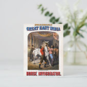 ローゼンバーグ素晴らしの東インド馬の招待者。 ポストカード (スタンド正面)