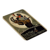 ローゼンブラウ・ブルワーの「ボックビール」の広告 マグネット (右側)