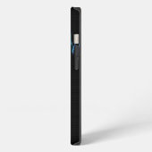 ローソク足株価チャート iPhoneケース (左側面)